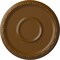 Ekena Millwork Medea Ceiling Medallion (Fits Canopies up to 5 1/2"), Hand-Painted Smokey Topaz, 16 1/2"OD x 1 1/2"P CM16MDSTF - alternate 1